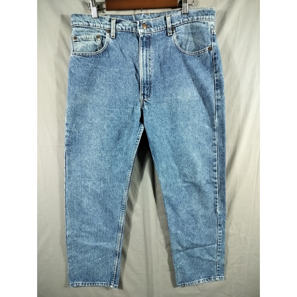 Levi's 505 red xx Jeans Men 38x31 fit 36x29 Vintage 80s Made in USA ヴィンテージ リーバイス